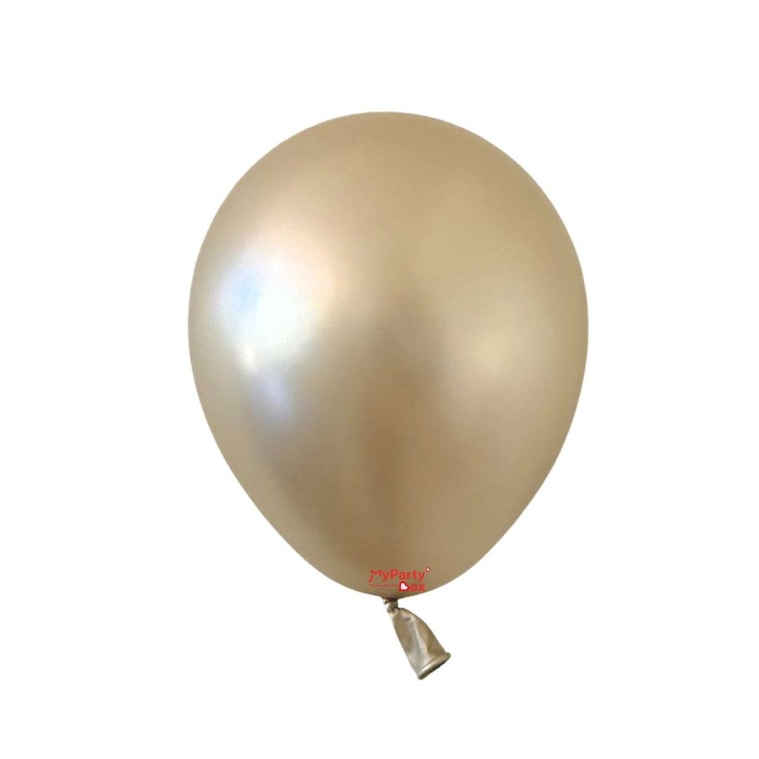 Sempertex Silk Gold Dust Latex Balloon Regular Size 12"(30cm)