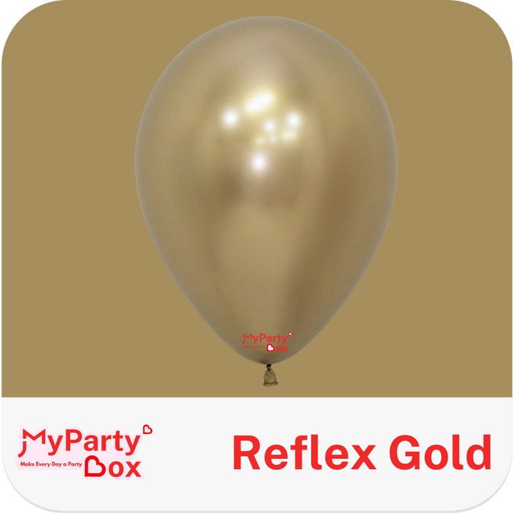 Sempertex Reflex Gold Latex Balloon Color Chart
