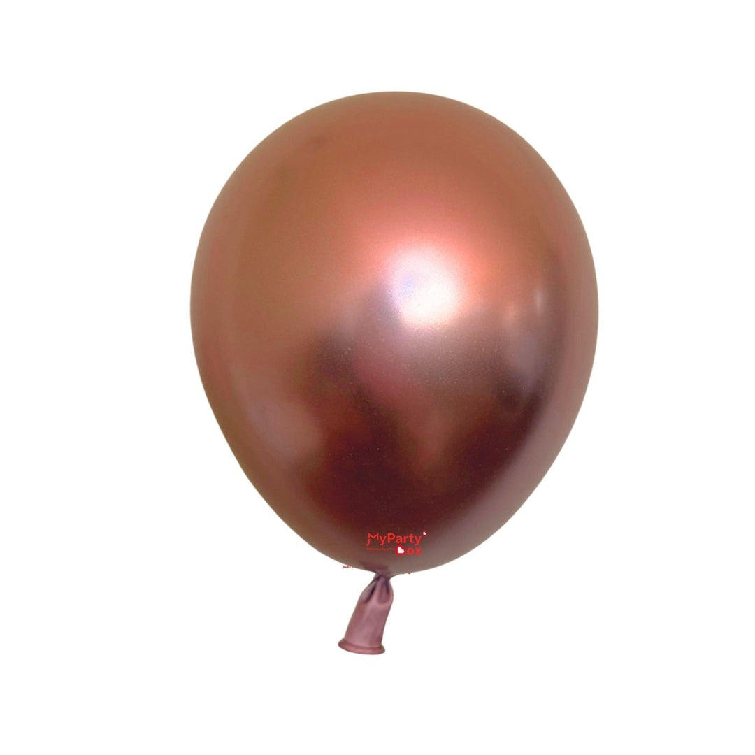 Sempertex Reflex Rose Gold Latex Balloon  Regular Size 12"(30cm)