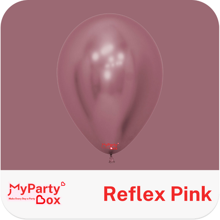 Sempertex Reflex Pink Latex Balloon Color Chart
