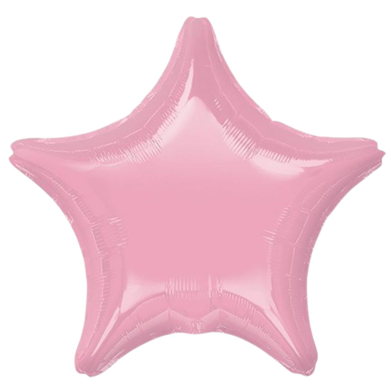 Anagram Metallic Light Pink Star Foil Balloon