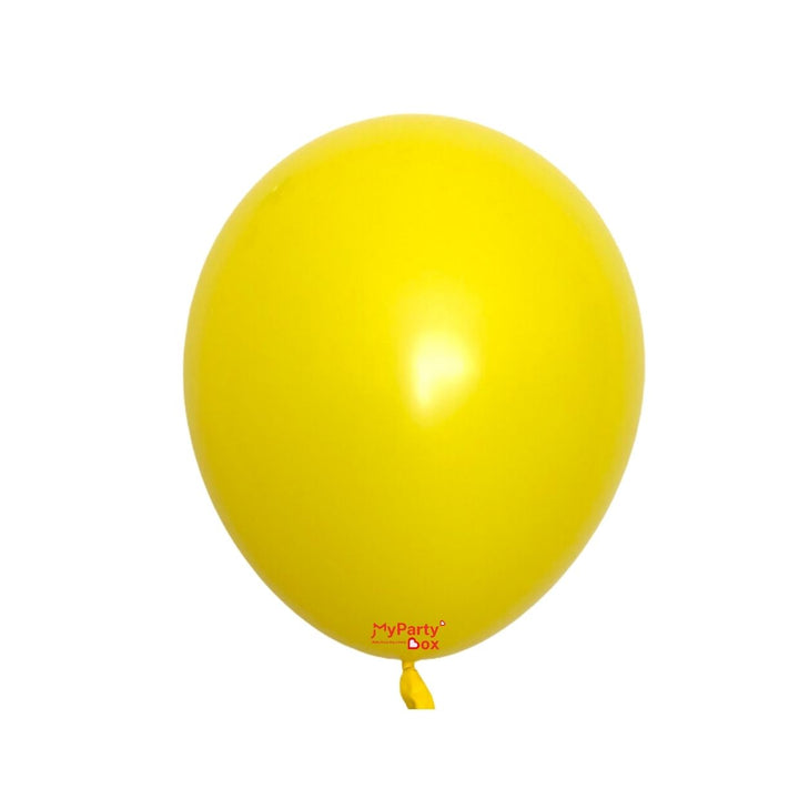 Sempertex Yellow Latex Balloon Regular Size 12"(30cm)