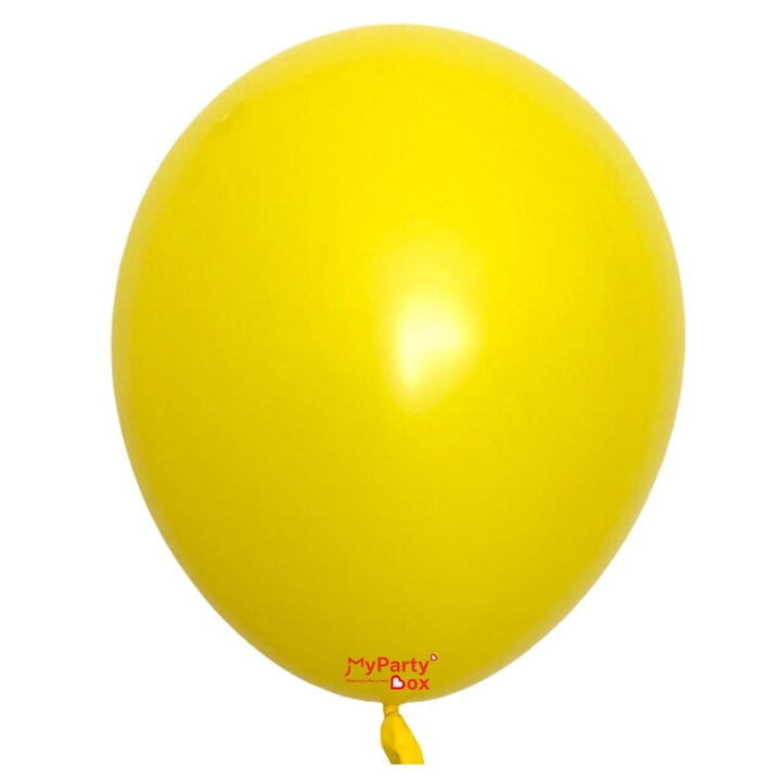 Sempertex Yellow Latex Balloon Large Size 18"(45cm)