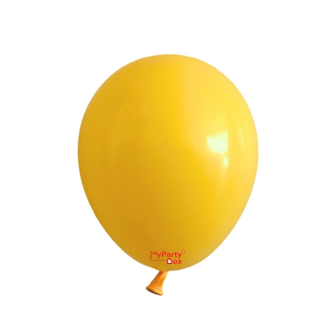 Sempertex Honey Yellow Latex Balloon Regular Size 12"(30cm)