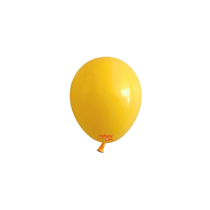 Sempertex Honey Yellow Latex Balloon Mini Size 5"(12cm)
