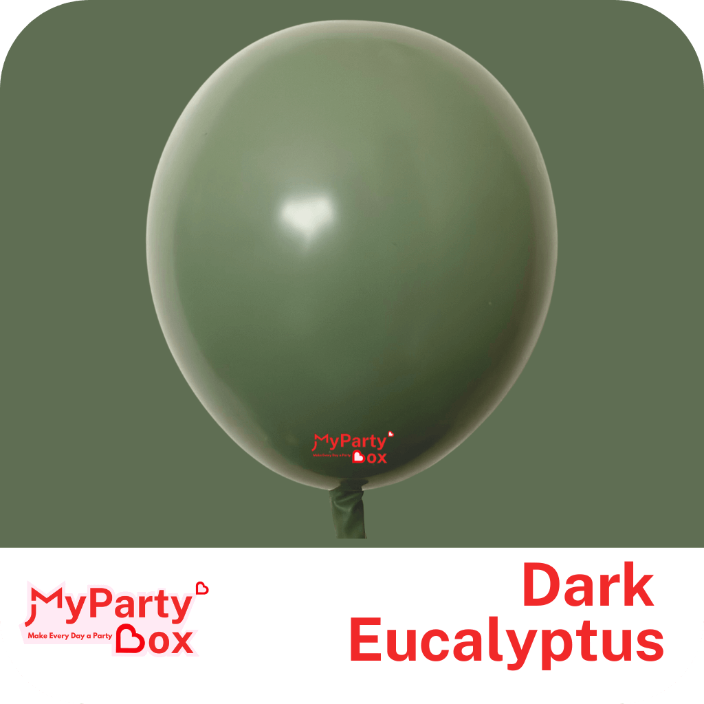 Party balloon - Dark eucalyptus