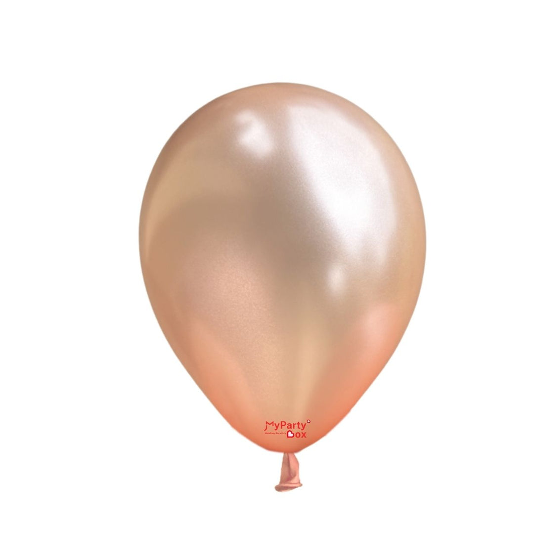 Sempertex Metallic Rose Gold Latex Balloon Regular Size  12"(30cm)