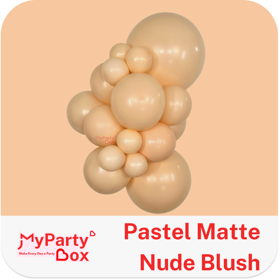 Sempertex Matte Nude Balloon Cluster