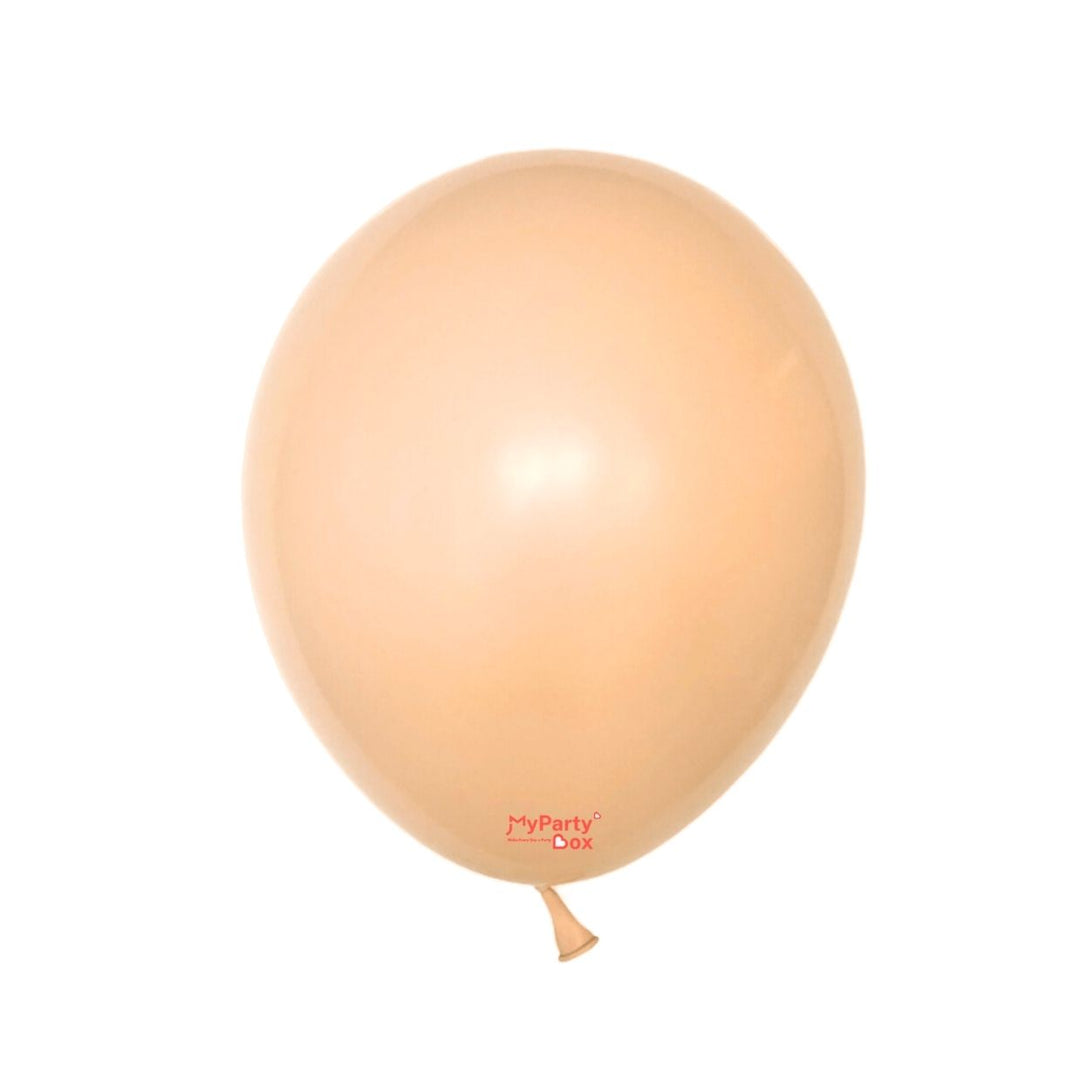 Sempertex Pastel Matte Malibu Peach Latex Balloon Regular Size 12"(30cm)