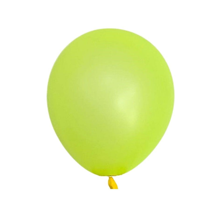 12" (30cm) Neon Yellow Regular Latex Balloon