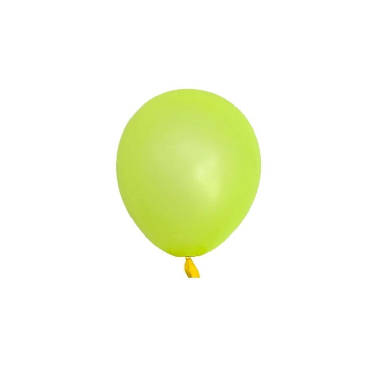 5" (12cm) Neon Yellow Mini Latex Balloon