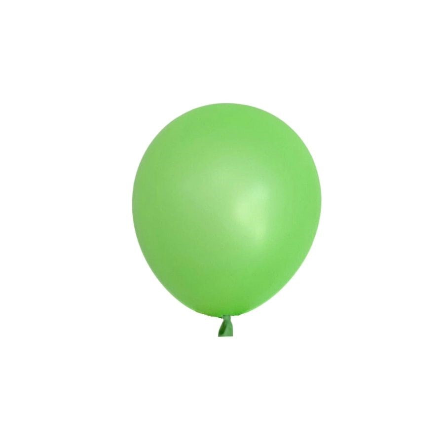 5" (12cm) Neon Green Mini Latex Balloon