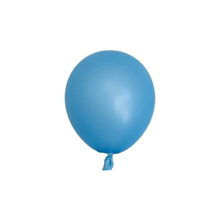 5" (12cm) Neon Blue Mini Latex Balloon