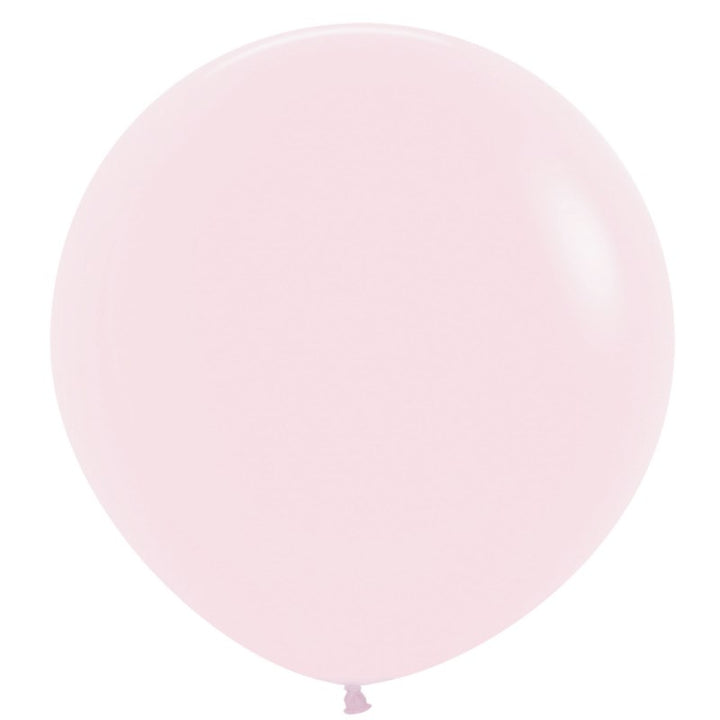 3ft (90cm) Pastel Matte Pink Super Jumbo Latex Balloon