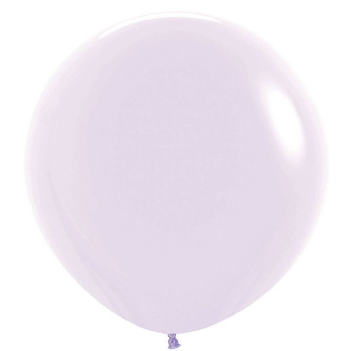 3ft (90cm) Pastel Matte Lilac Super Jumbo Latex Balloon