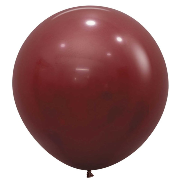 24"(60cm) Fashion Merlot Jumbo Latex Balloon