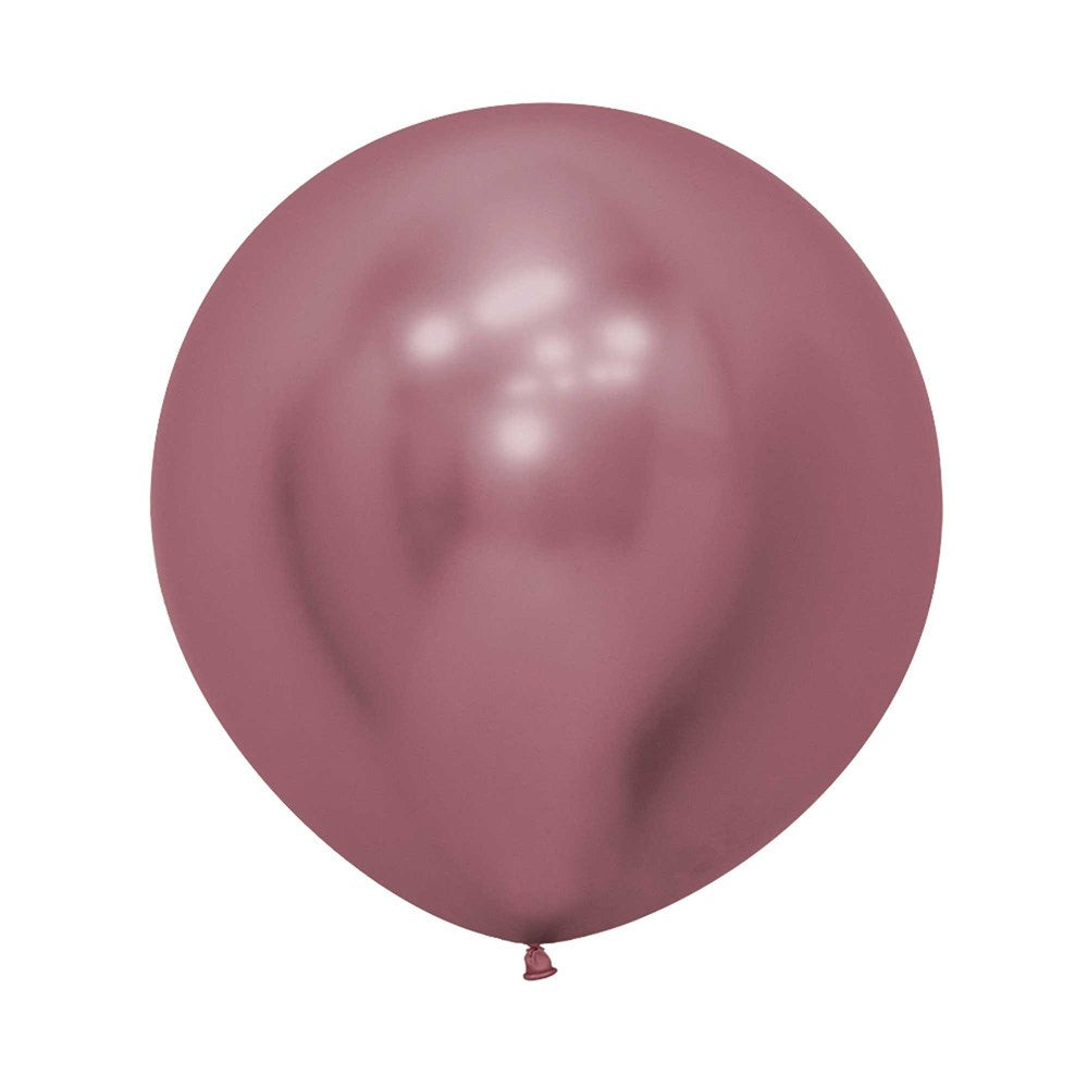 24" (60cm) Reflex Pink Jumbo Latex Balloon