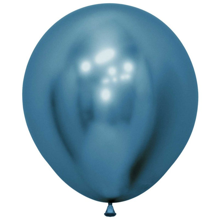 18" (45cm) Reflex Blue Large Latex Balloon 
