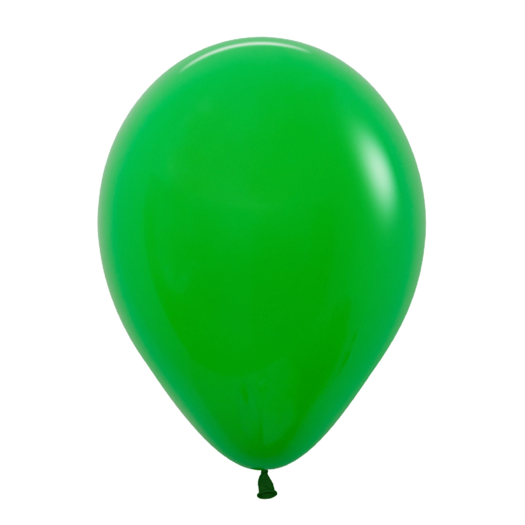 12" (30cm) Fashion Shamrock Green Latex Balloon