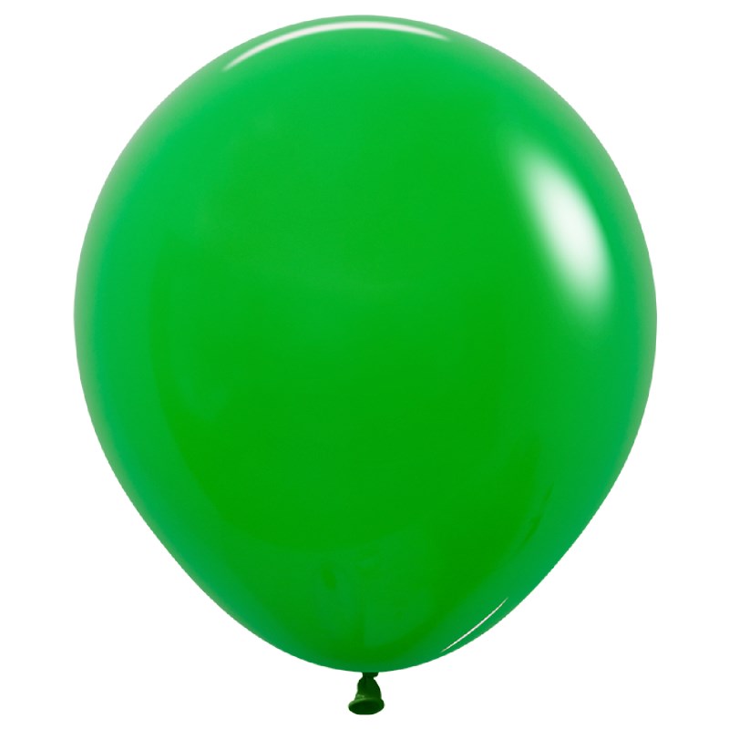 18" (45cm) Fashion Shamrock Green Large Latex Balloon