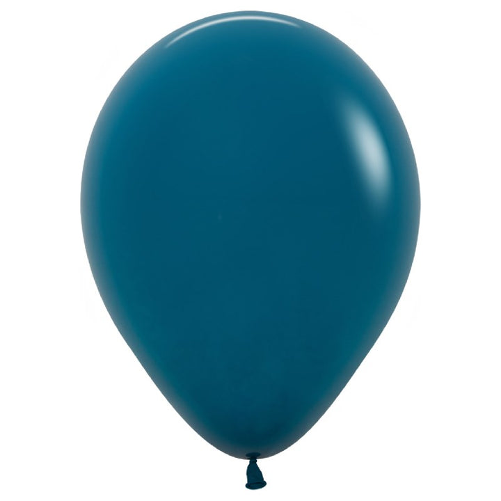 12"(30cm) Fashion Deep Teal Regular Latex Balloon