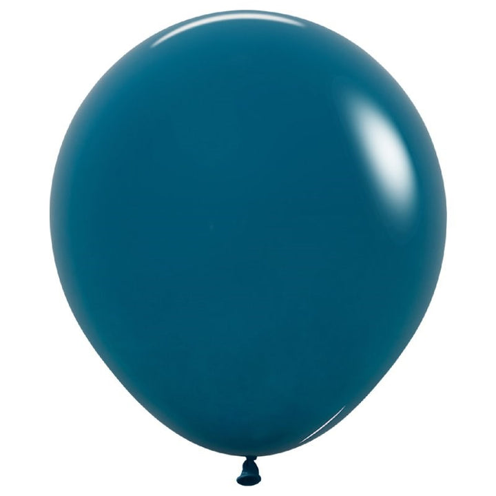 18"(45cm) Fashion Deep Teal Large Latex Balloon