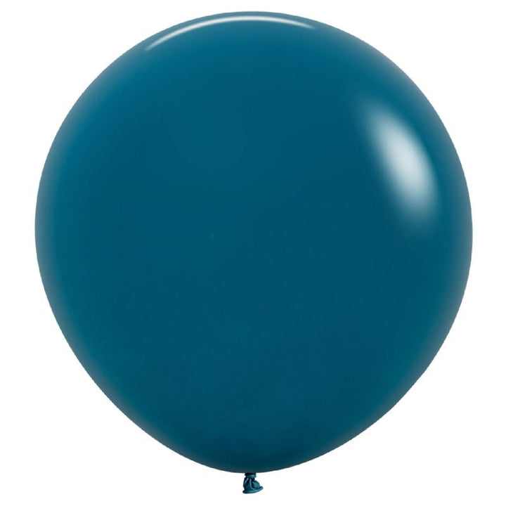 24"(60cm) Fashion Deep Teal Jumbo Latex Balloon