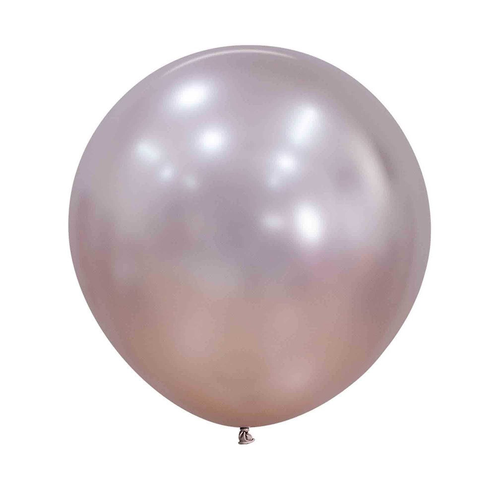 24" (60cm) Silk Pink Blossom Jumbo Latex Balloon