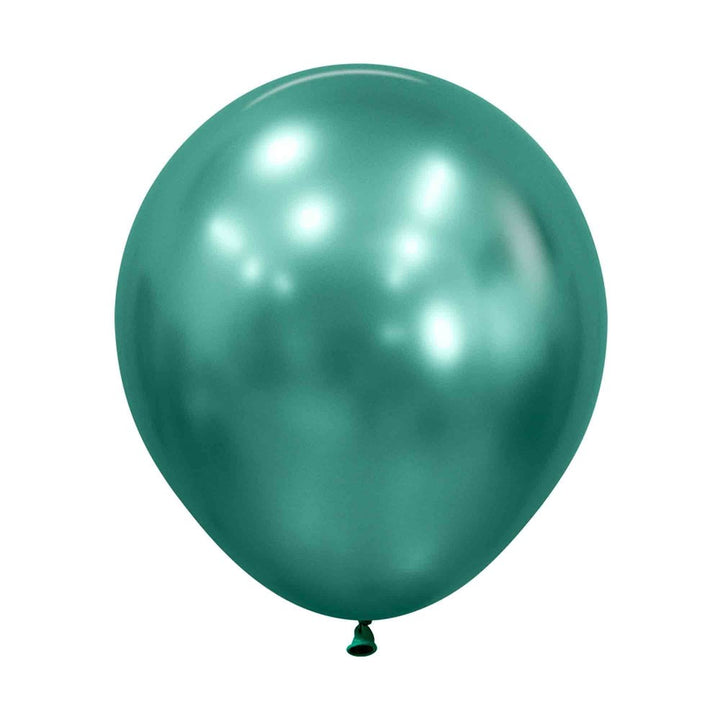 18" (45cm) Reflex Aurora Green Large Latex Balloon