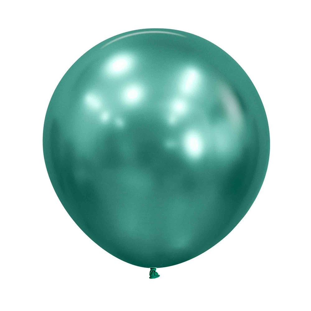 24" (60cm) Reflex Aurora Green Jumbo Latex Balloon