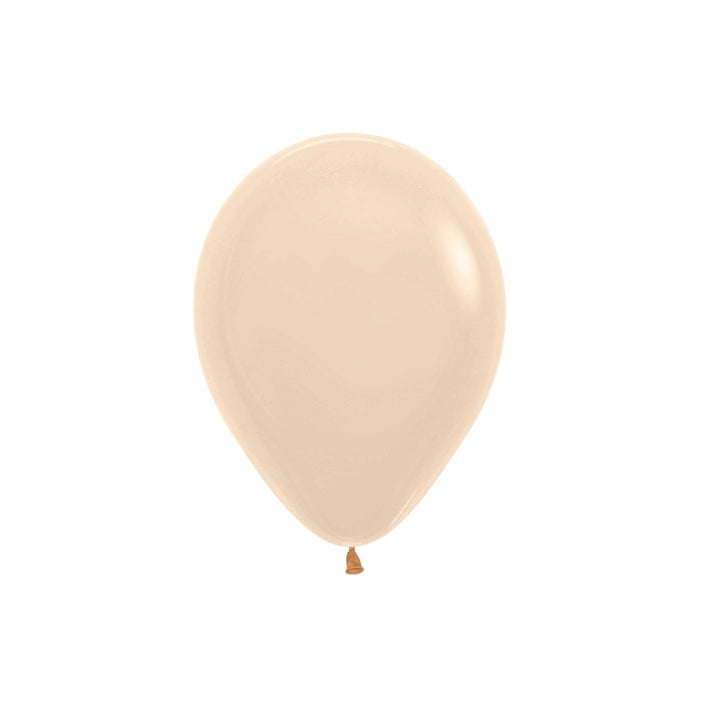 5" blush mini latex balloon