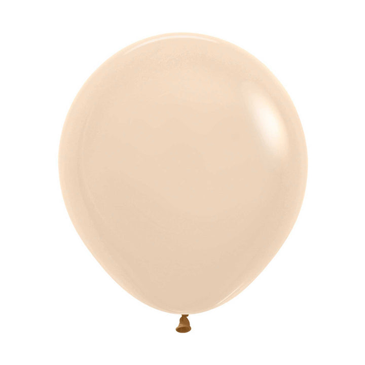 Large blush latex balloon