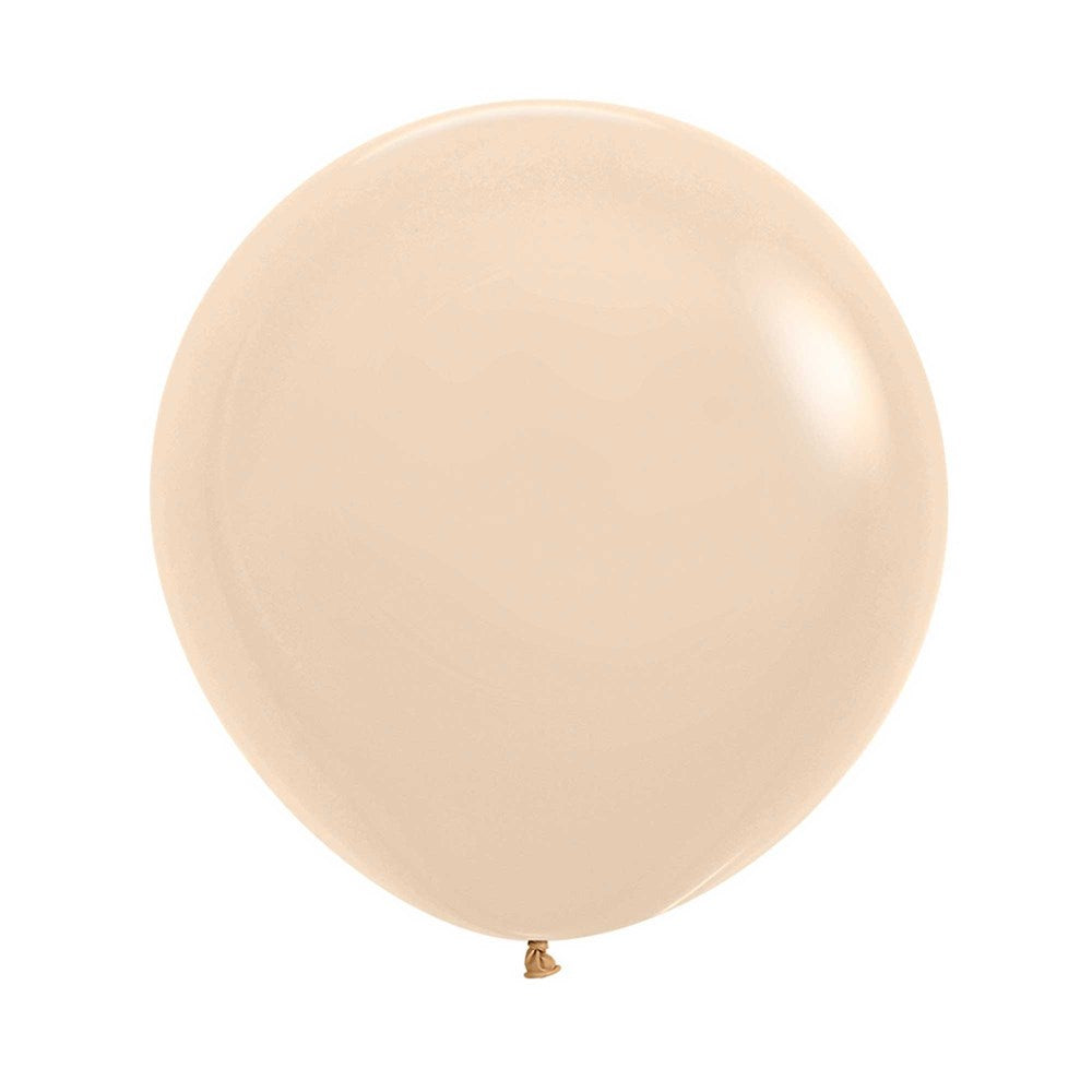 24" (60cm) Pastel Matte Nude Jumbo Latex Balloon