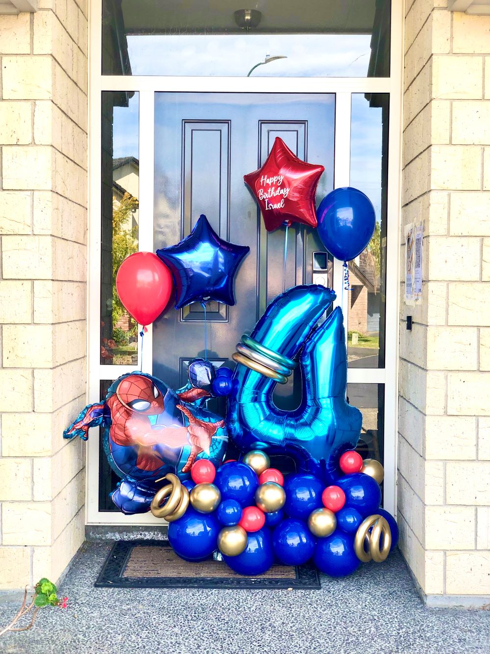 My Party Box Spider Man Balloon Bouquet