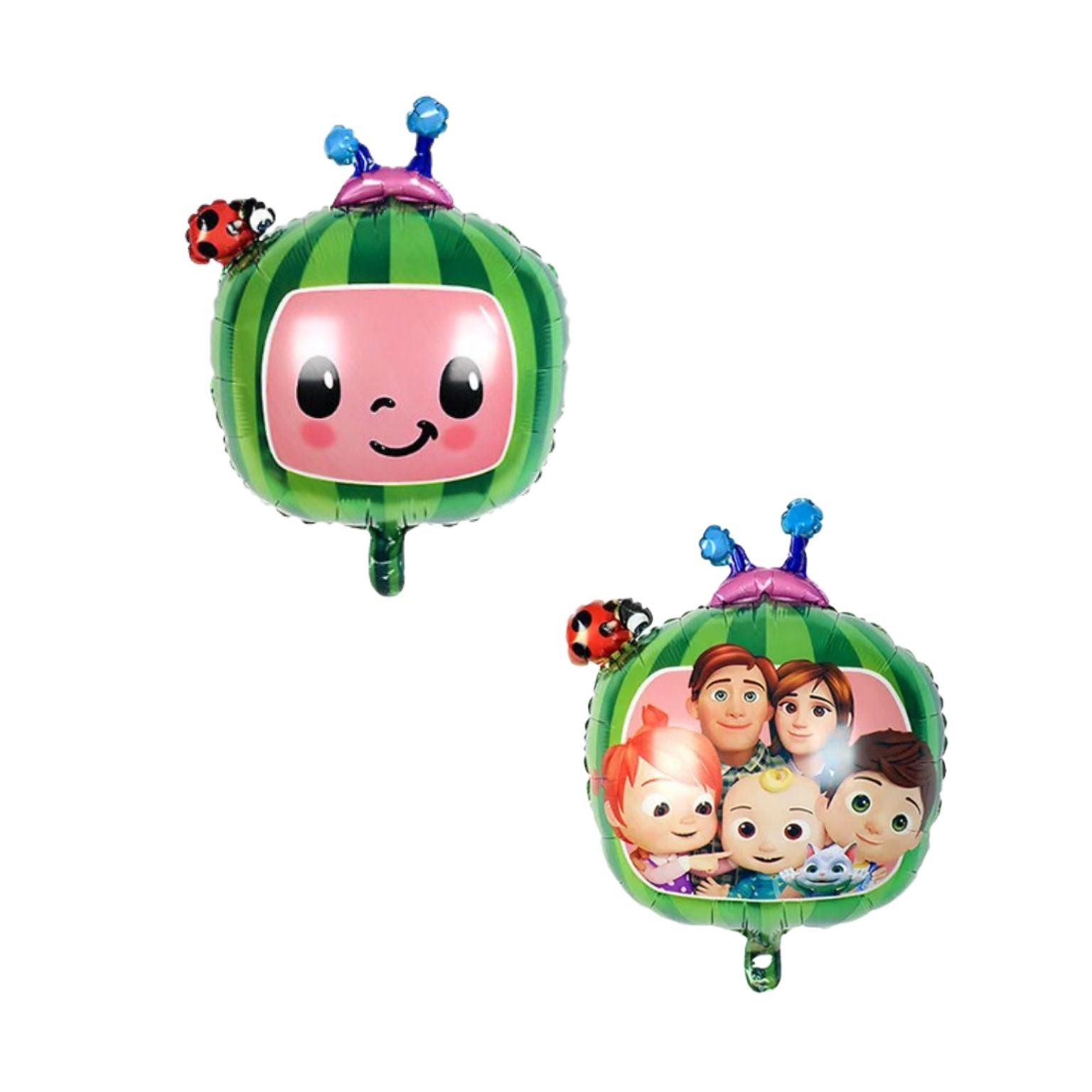 cocomelon watermelon foil balloon