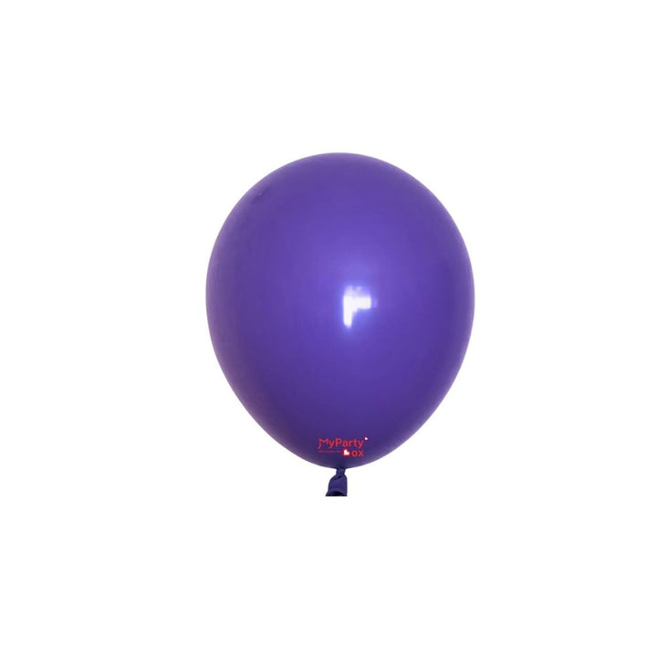 5" (12cm) Fashion Purple Violet Mini Latex Balloon