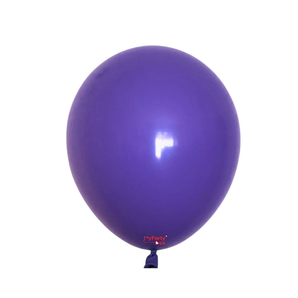12" (30cm) Fashion Purple Violet Regular Latex Balloon