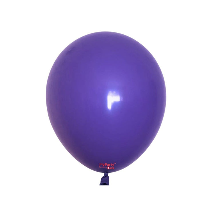 12" (30cm) Fashion Purple Violet Regular Latex Balloon