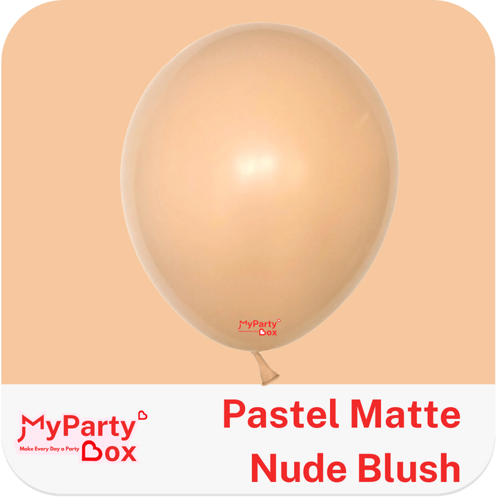 Sempertex Matte Nude Balloon Color Chart