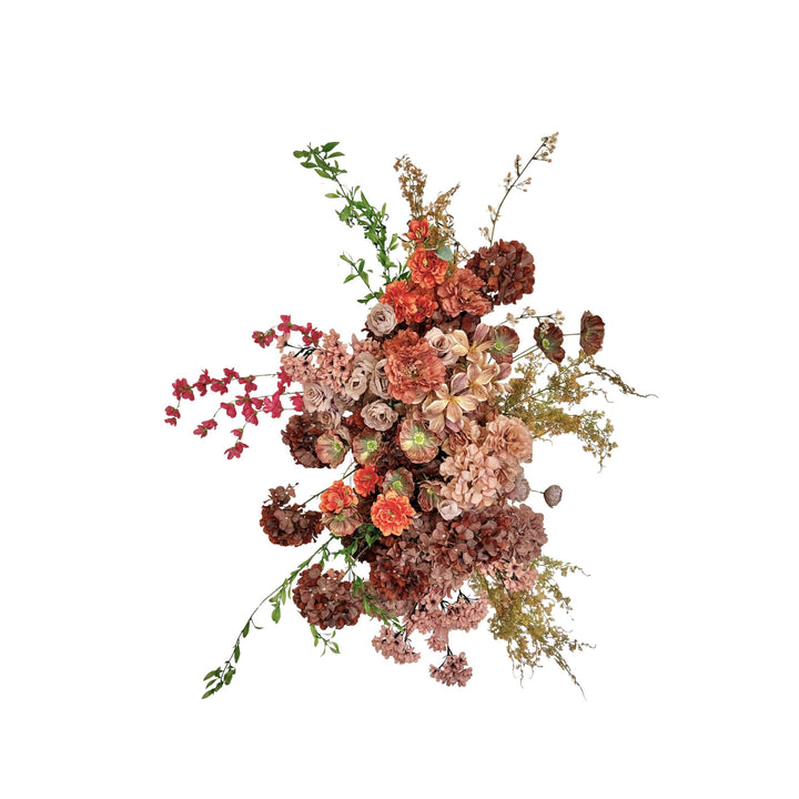 Rustic Romance – Terracotta & Blush Hanging Floral Arrangement