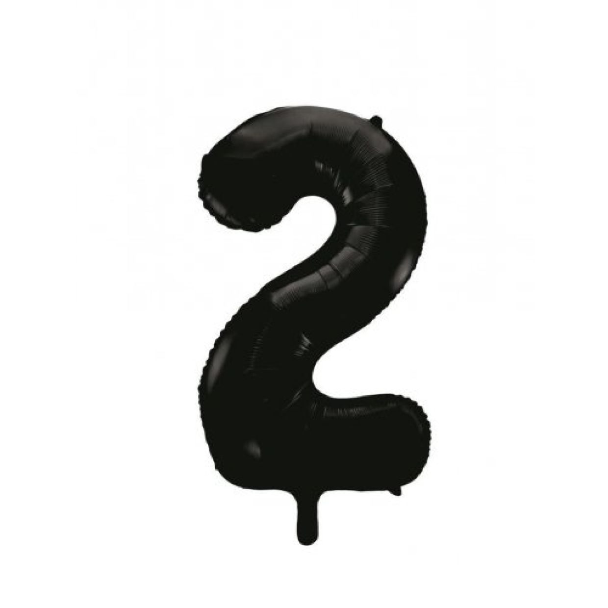 Black Foil Number Balloon - 2