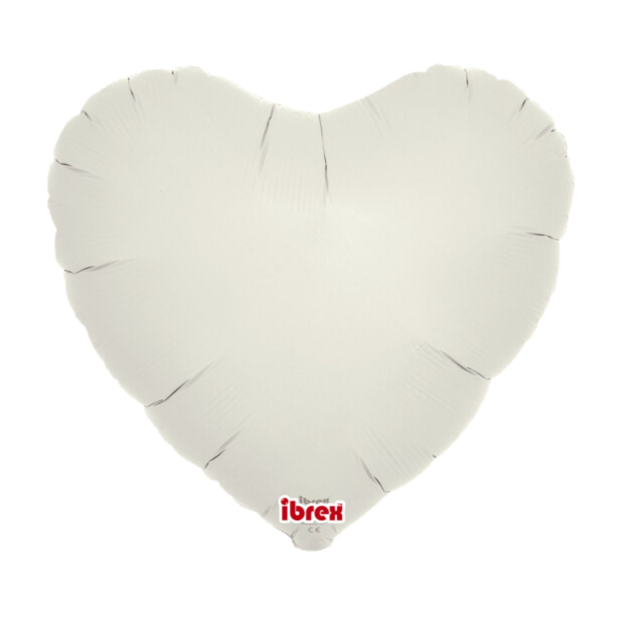 Cloud Gray Heart Foil Balloon (Unpackaged)