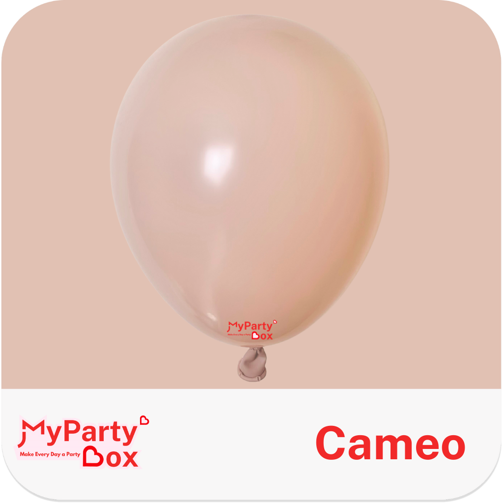 Tuftex Cameo Latex Balloon Color Chart