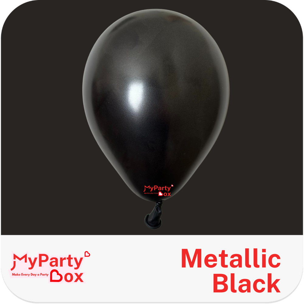 metallic latex balloon color chart
