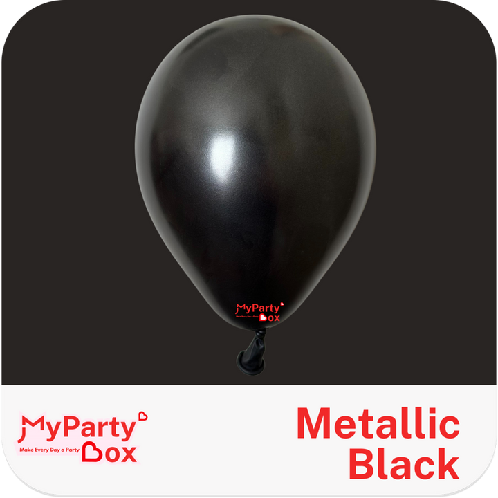 metallic latex balloon color chart