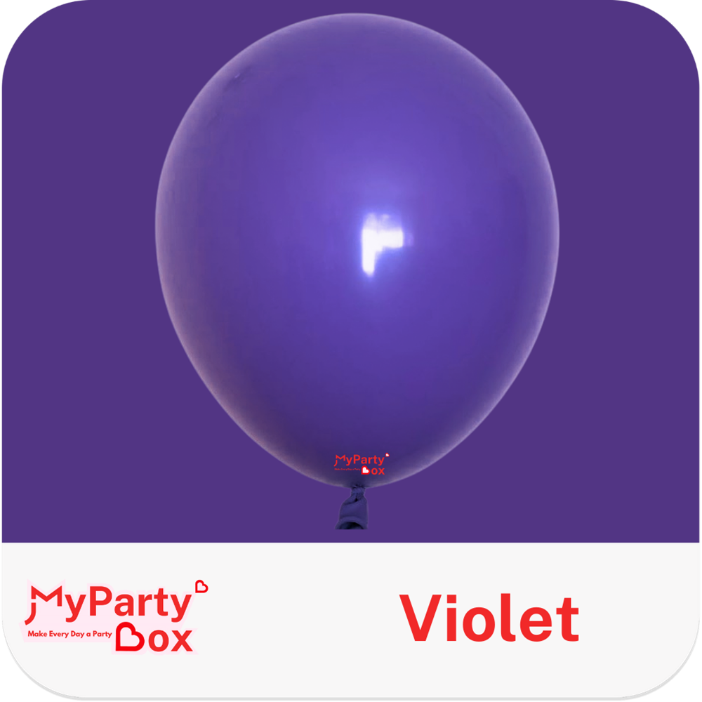18" (45cm) Fashion Purple Violet Large Latex Balloon