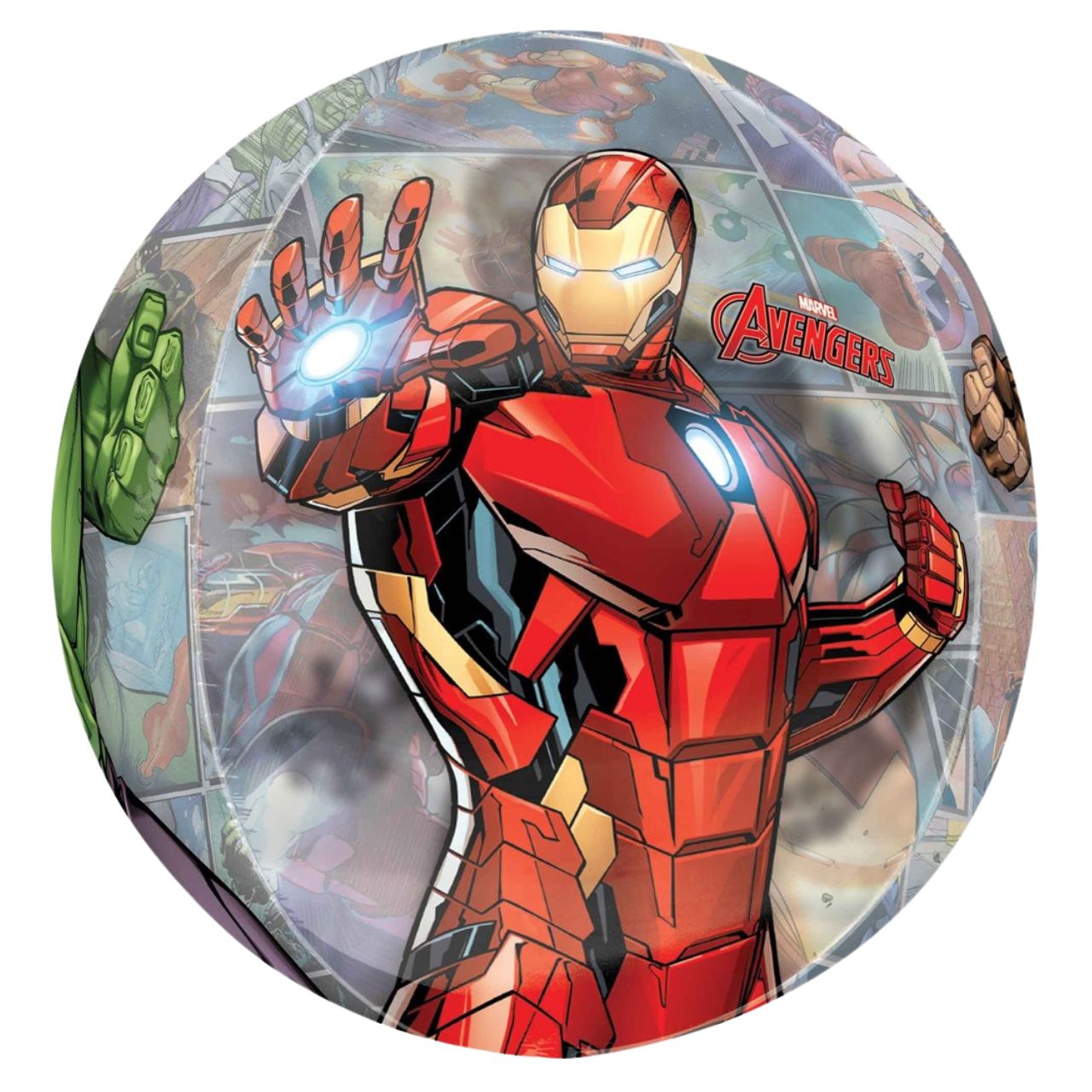 Avengers Powers Unite Clear Orbz Balloon
