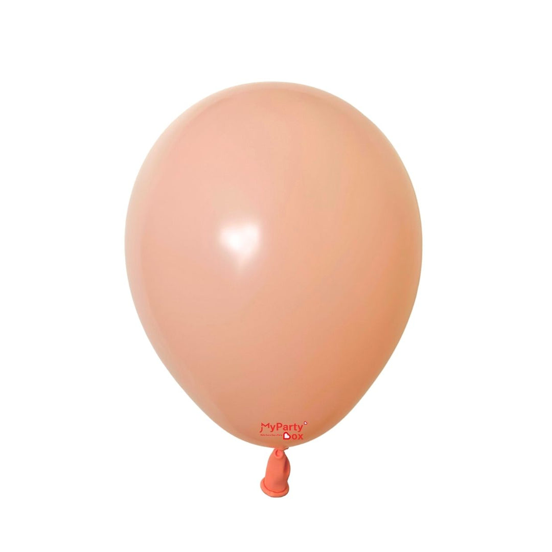 Sempertex Pastel Matte Melon Latex Balloon Regular Size 12"(30cm)
