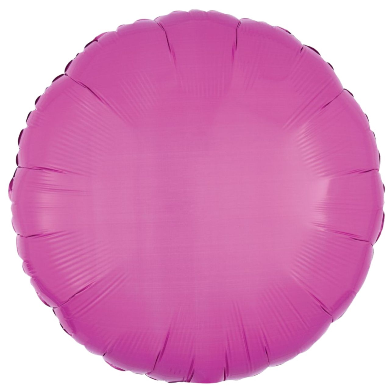 Bright Bubble Gum Hot Pink Foil Round Balloon
