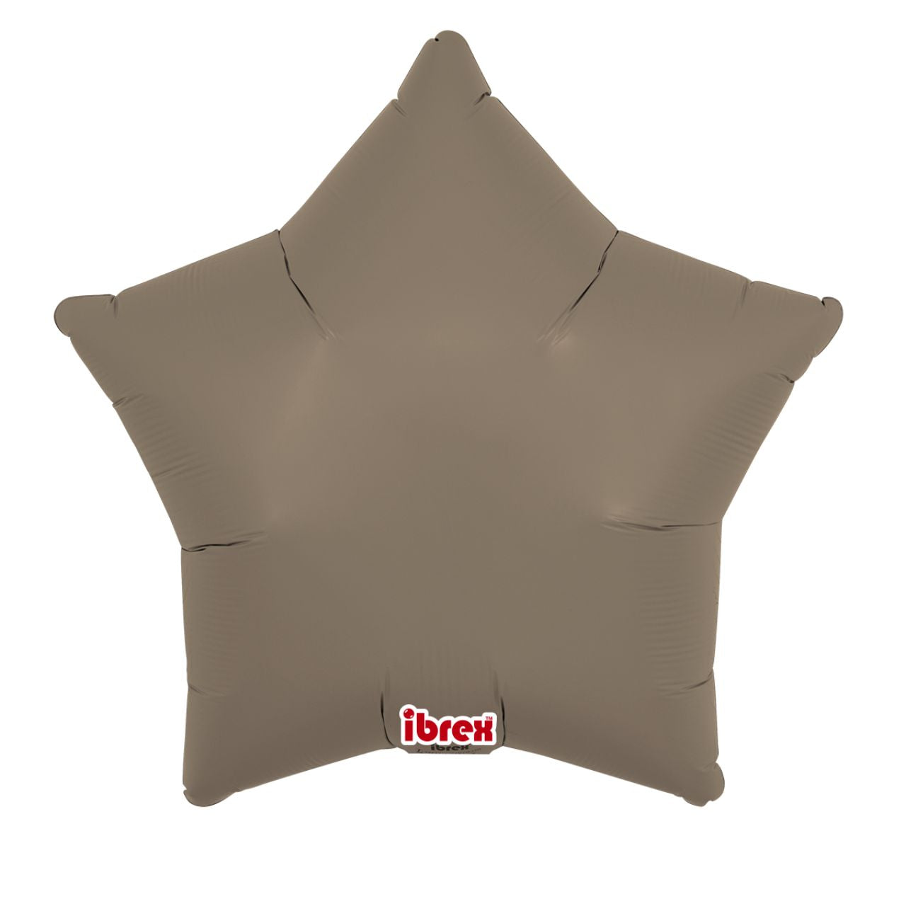 Taupe Star Foil Balloon (Unpackaged)